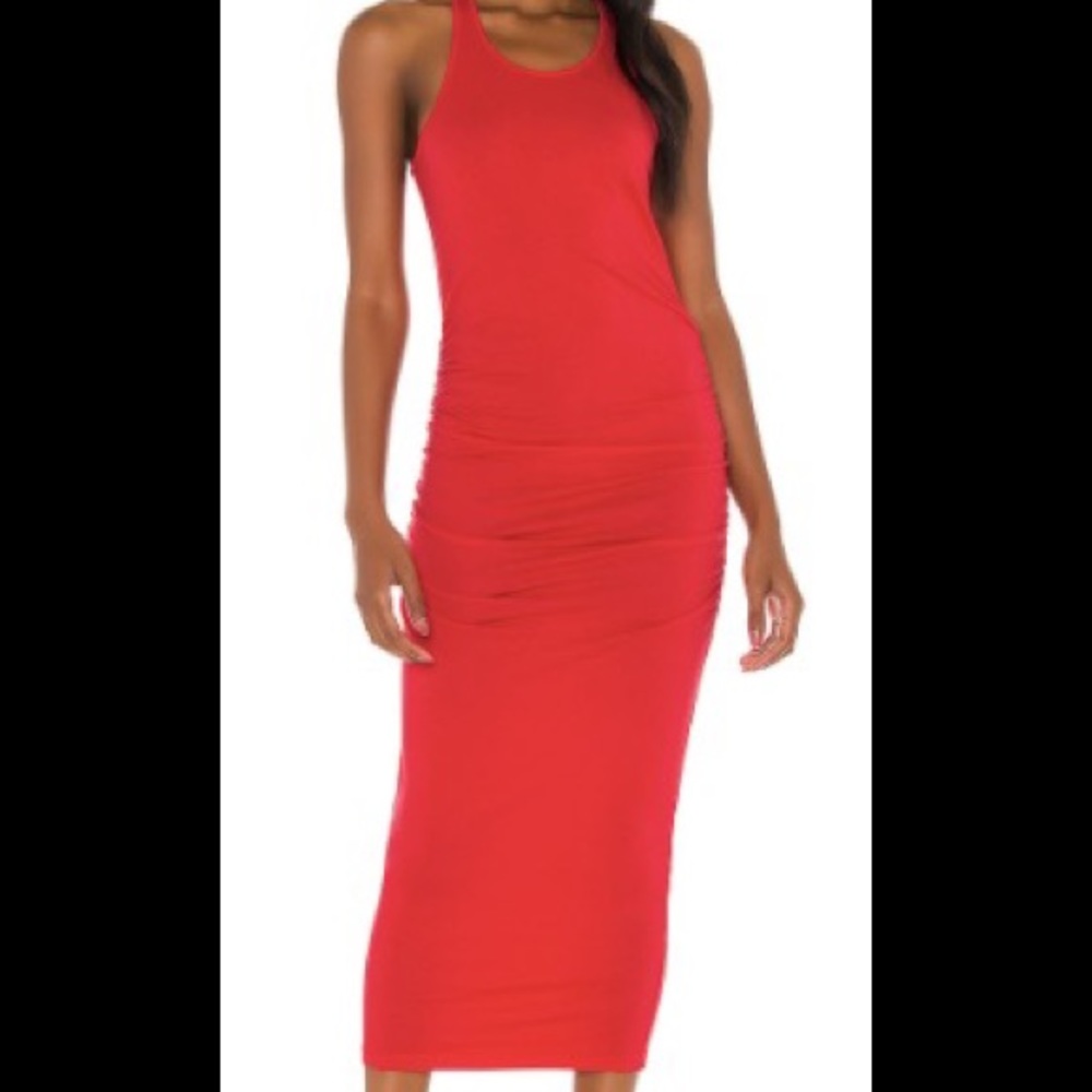 Michael Stars Bodycon Red Maxi